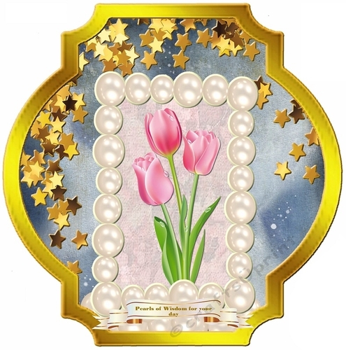 Pearls of Wisdom - Pink Tulip