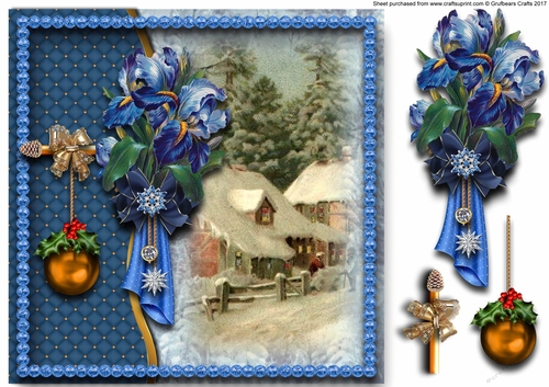 Christmas Blue 6