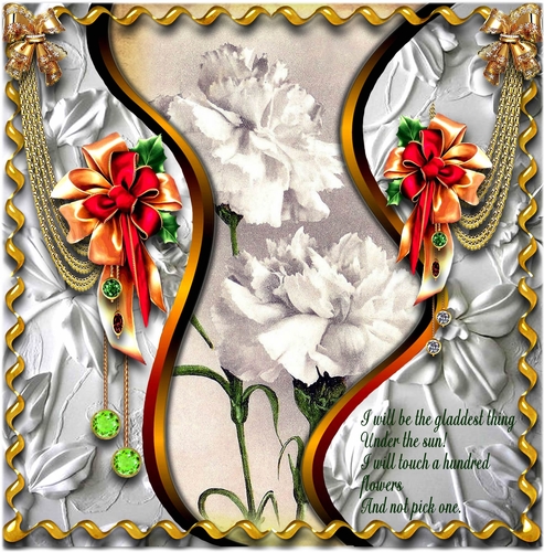 Winter Flowers mini kit 2p