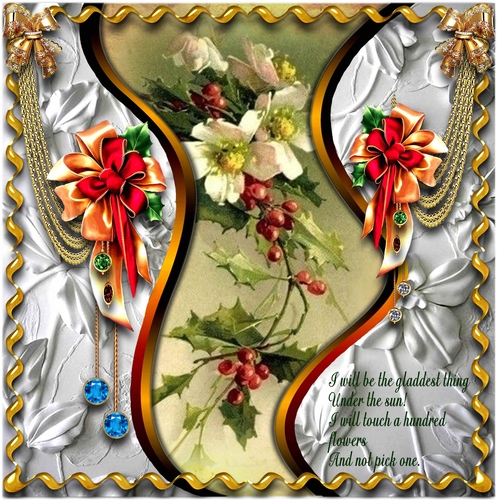 Winter Flowers mini kit 2r