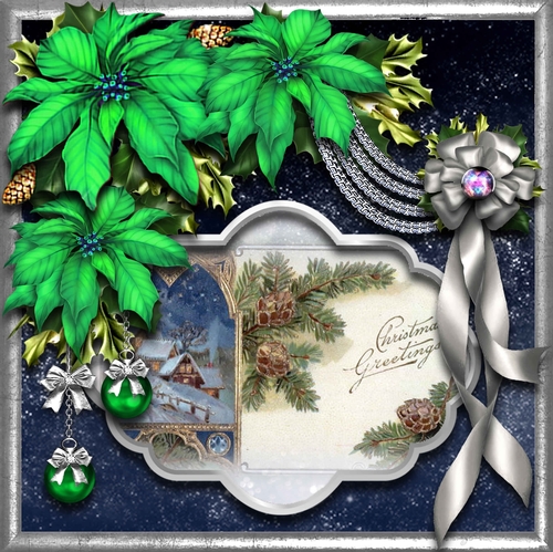 Starry Night Poinsettia Palette 11