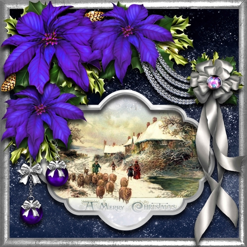 Starry Night Poinsettia Palette 19