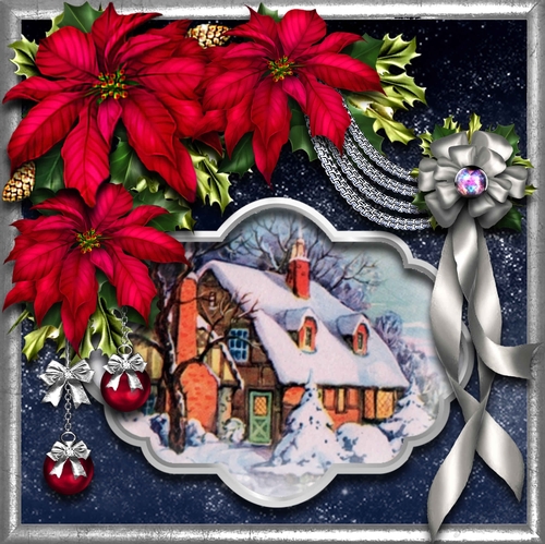 Starry Night Poinsettia Palette 25