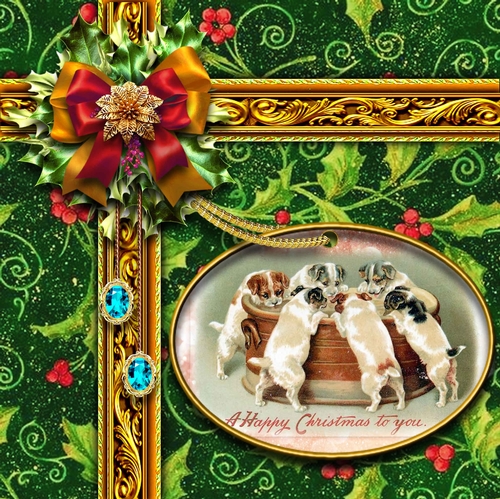 A Christmas Gift in Green b