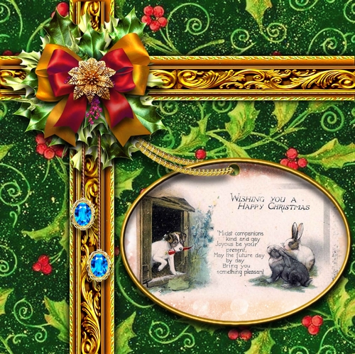 A Christmas Gift in Green j