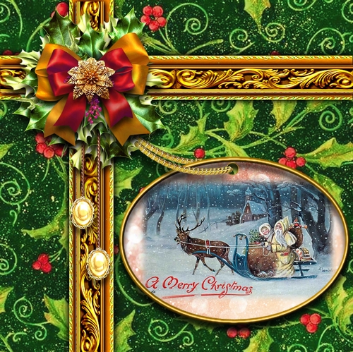 A Christmas Gift in Green n