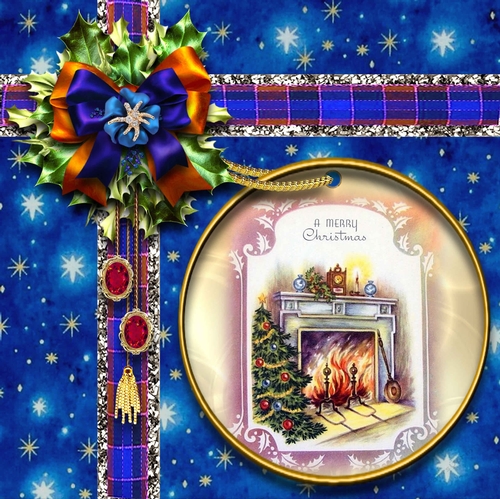 A Christmas Gift in Blue b