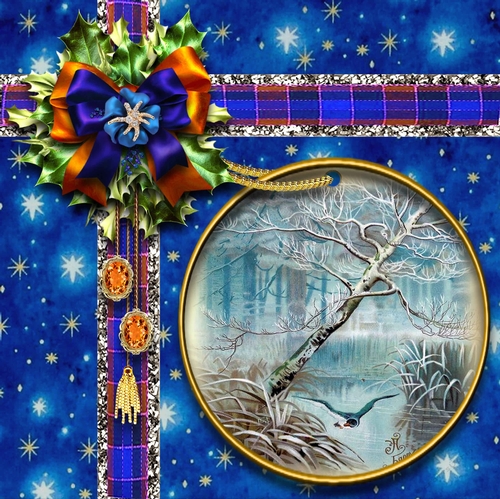 A Christmas Gift in Blue c
