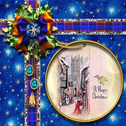 A Christmas Gift in Blue k