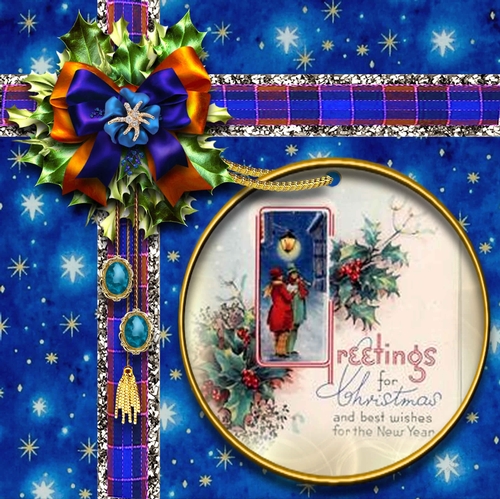 A Christmas Gift in Blue r
