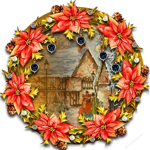 Christmas Plate card 1