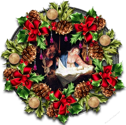 Christmas Plate card 4
