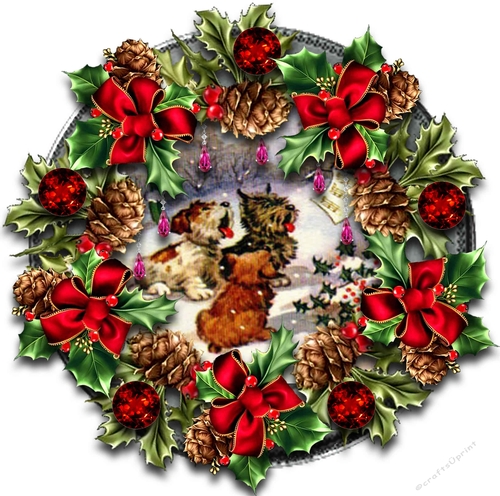Christmas Plate card 5