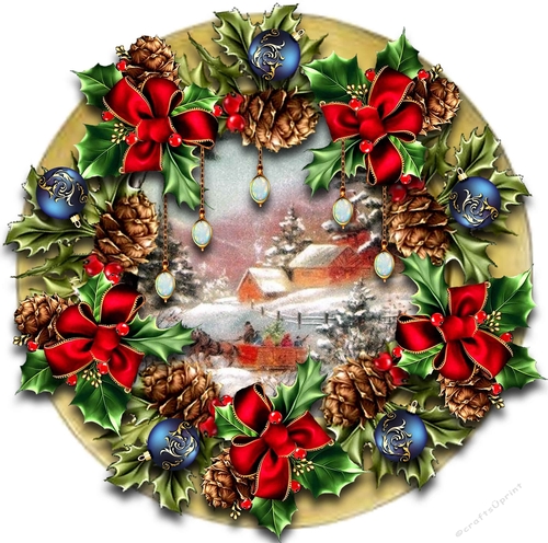 Christmas Plate card 10