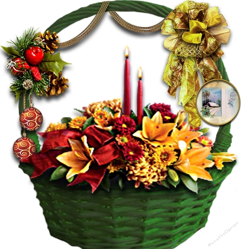 Christmas Basket 8