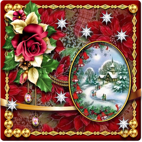 Floral Christmas 3