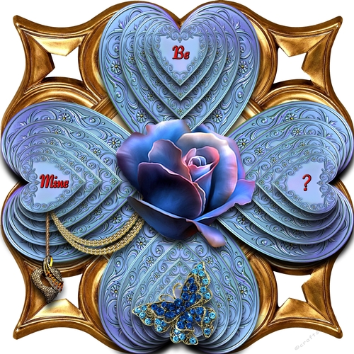 Be mine stacker card
