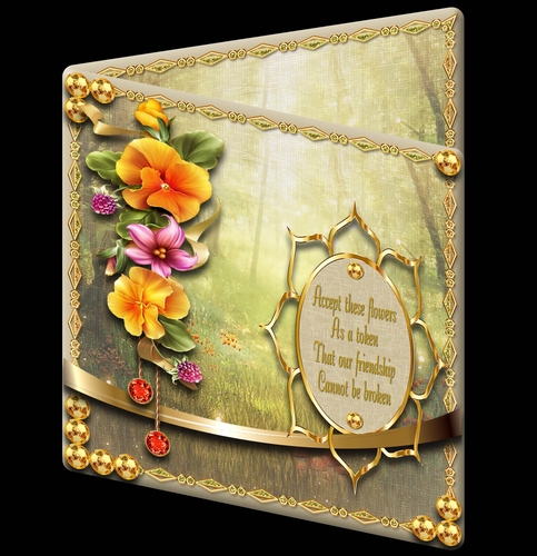 Floral Greeting 6