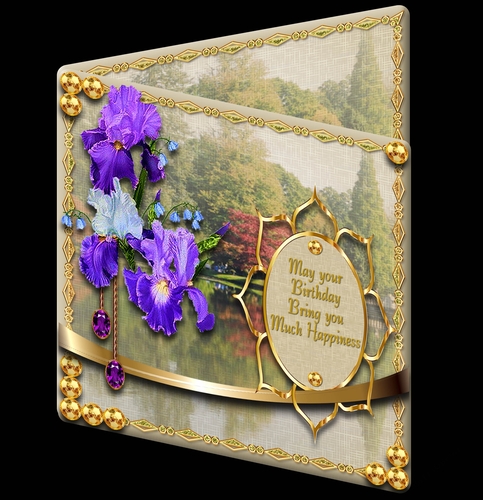 Floral Greeting 12