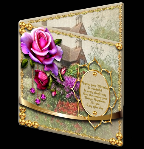 Floral Greeting 16