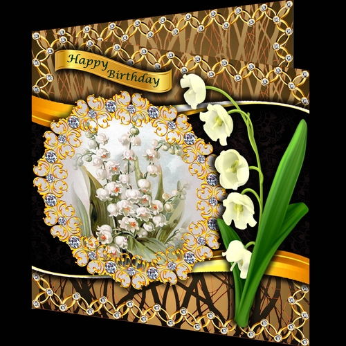 Bejewelled Blooms - Lily of the Valley