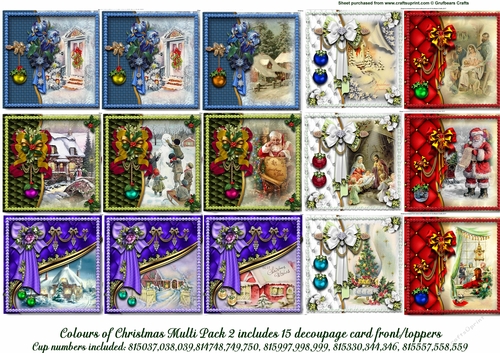 Colours of Christmas Multipack 2