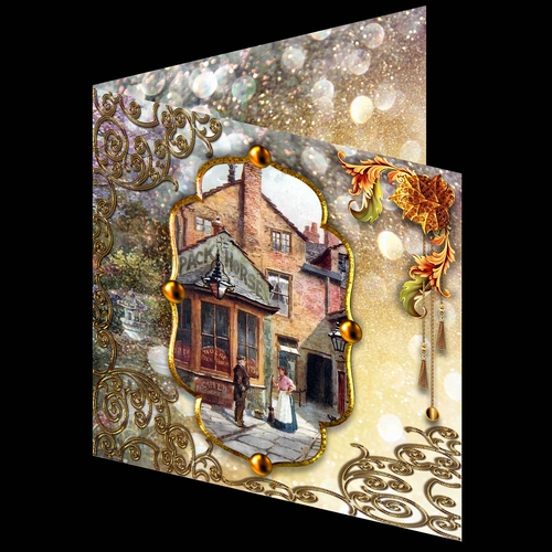 Misty  Morning - The Pack Horse Pub