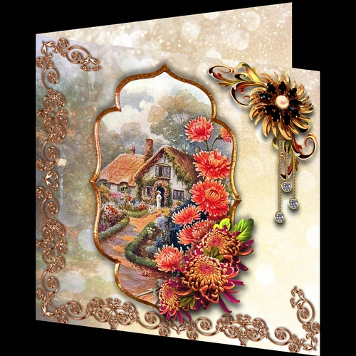 Misty Morning - Chrysanthemum