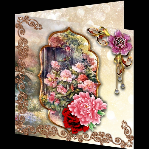 Misty Morning - Peony