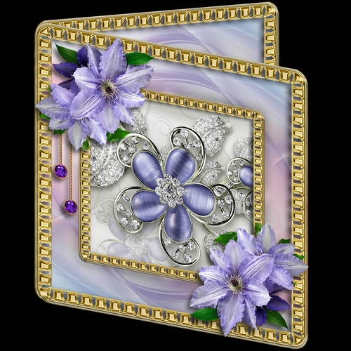 Pastel Posies Clematis
