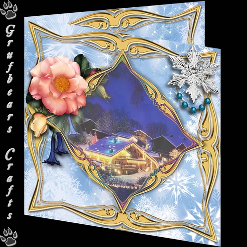 Pictures in the snow - Village