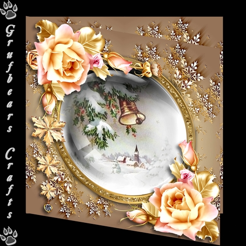 Golden Snowflakes 8