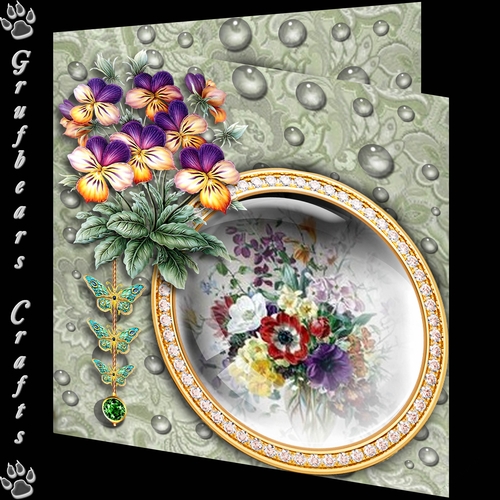 A Sprinkling of Flowers Pansy