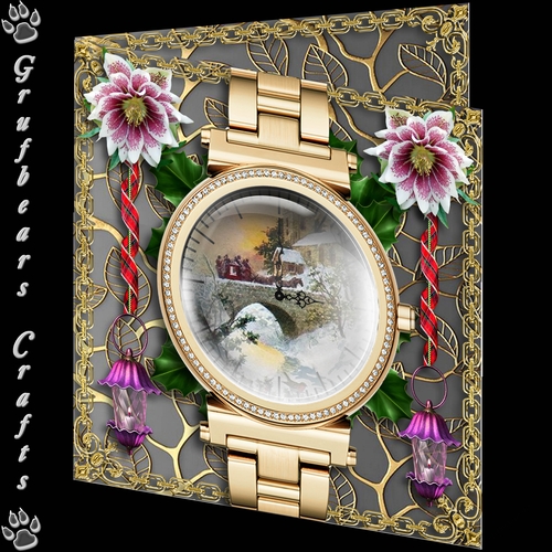 Christmas Time Watch - Christmas Rose