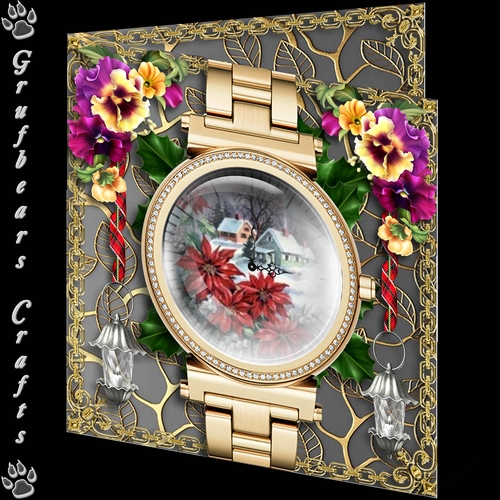 Christmas Time Watch - Pansy