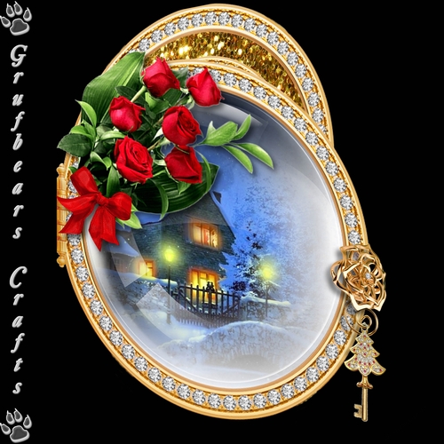 Diamond Christmas - House by the bridge