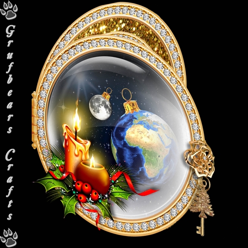 Diamond Christmas - Planetary baubles