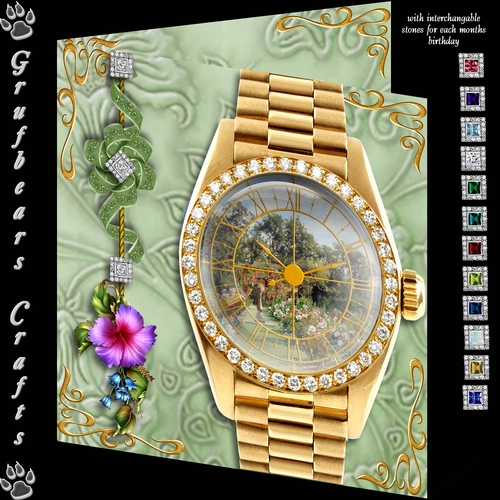 Celebration Time Birthday Watch - Petunia