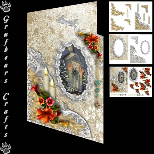 Christmas Foiled Champagne A