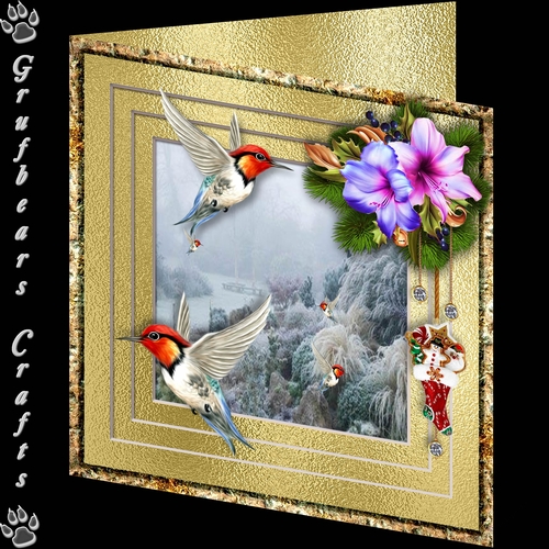 Stepping Out Christmas - Christmassy birds
