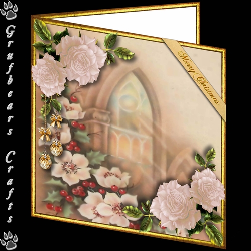 Christmas Roses in Blush
