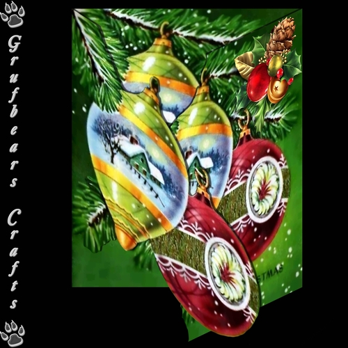 Layered Christmas - Baubles