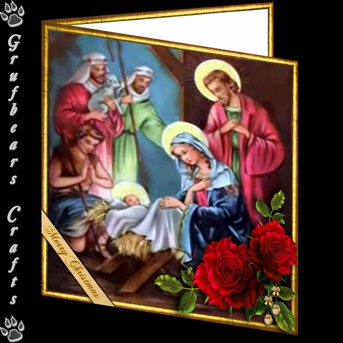 Christmas Roses - Adoration Red