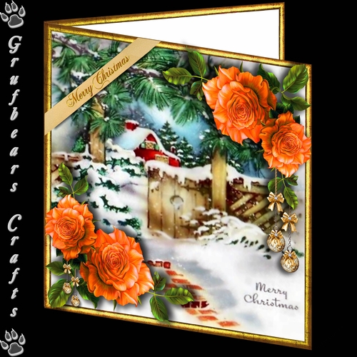 Christmas Roses - Garden Gate