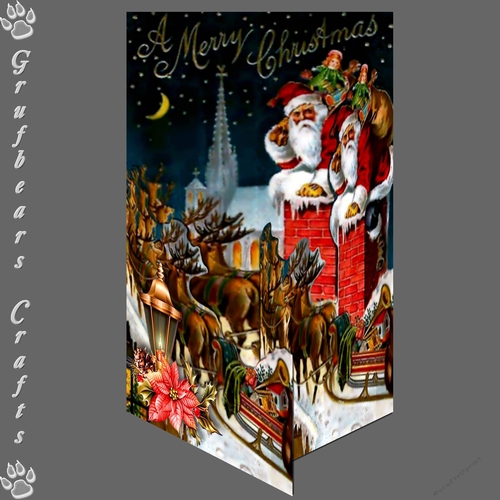 Layered Christmas - Santa