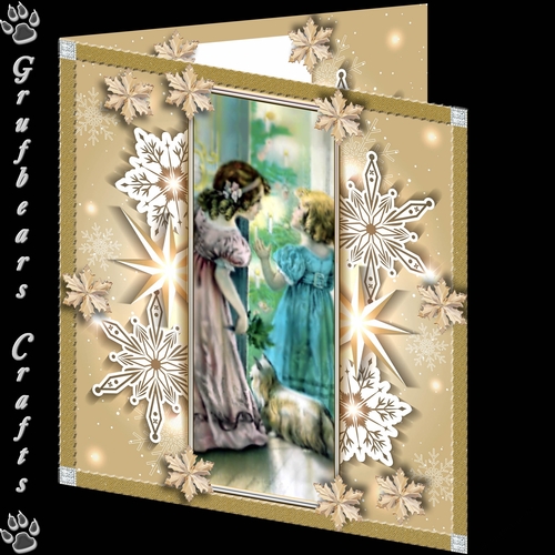 Vintage Snowflakes 4