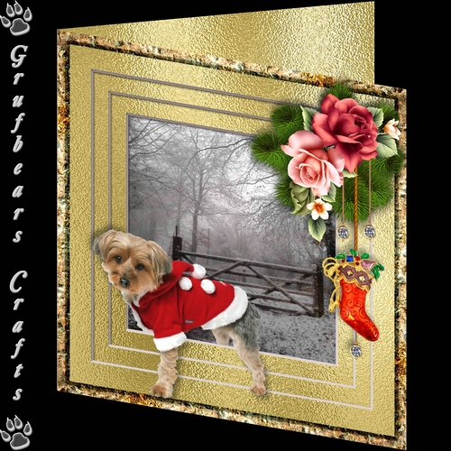 Stepping Out Christmas - Xmas Dog