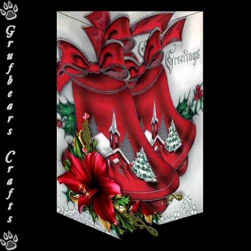 Layered Christmas - Red Bell