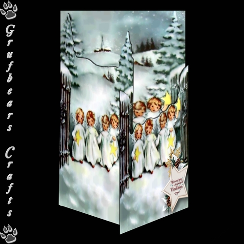 Layered Christmas - Little Angels