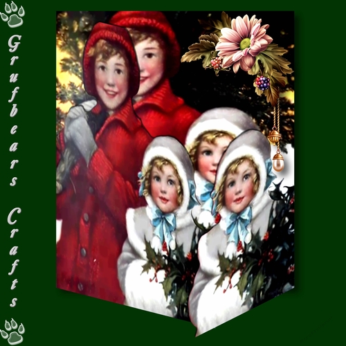 Layered Christmas - Happy Holidays